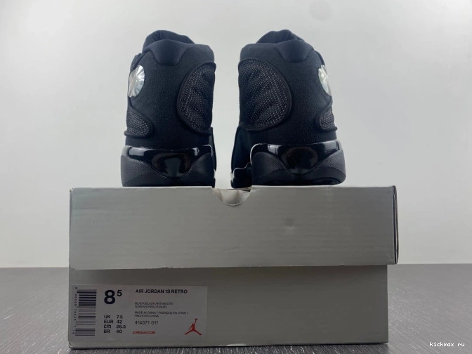 Cheap MAX Cat Black Jordan Air 13 414571-011 Retro 0718